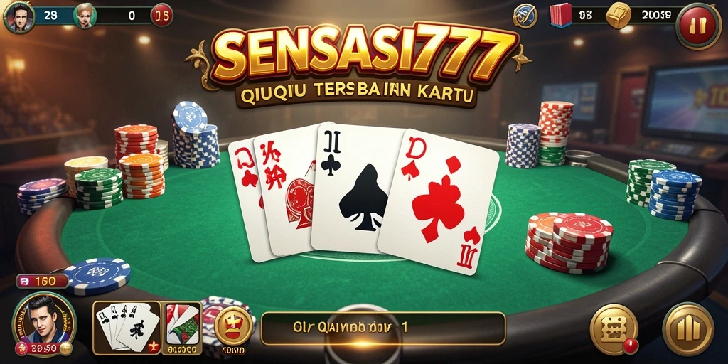Tampilan gameplay QiuQiu yang seru dan menarik di SENSASI777.